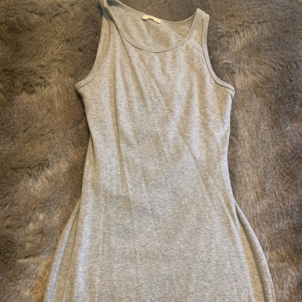 Fitted grey dress